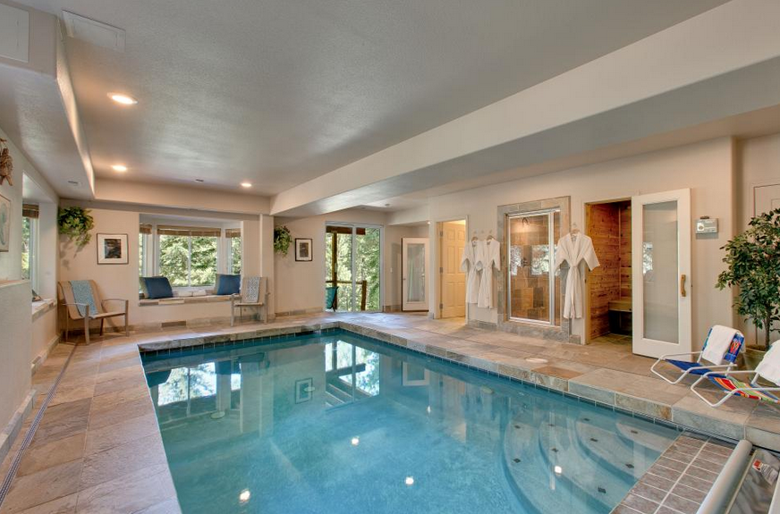 lake tahoe vacation rental heated pool