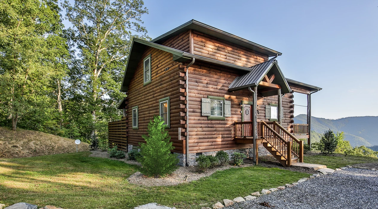 New Log Cabin Near Bryson City Nc 2br Cabin In Bryson City